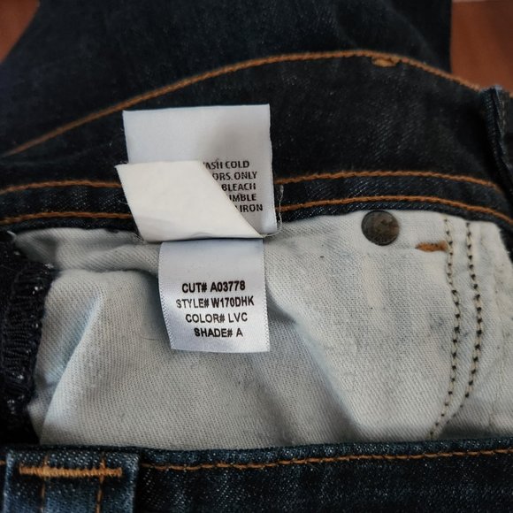 HUDSON Signature Bootcut Jeans, Low Rise Flap Pocket W170DHK - Picture 4 of 4